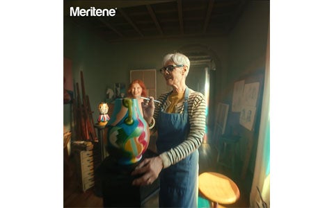 MERITENE - Vivi l'età - Monitor quadrato